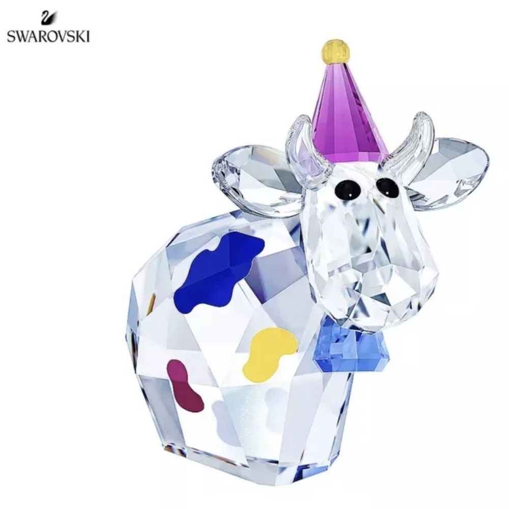 NIB Authentic Swarovski Party Mo 2018 Limited Edition Crystal Figurine #5301580